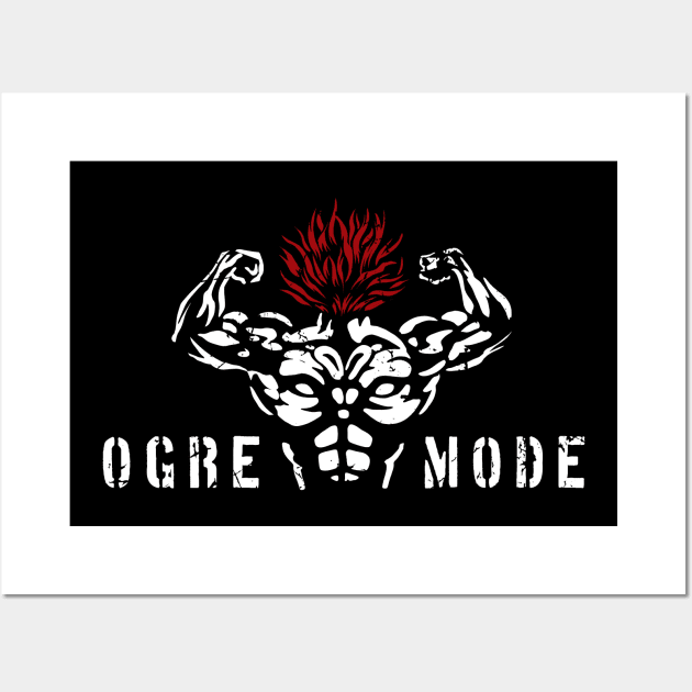 Ogre Mode Wall Art by CCDesign